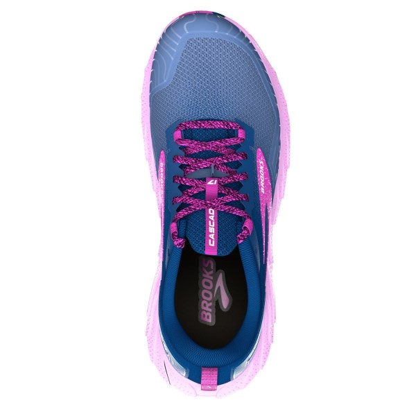 Brooks Cascadia 17 - Womens Trail Running Shoes - Navy/Purple/Violet slider