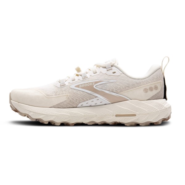 Brooks Cascadia 18 - Womens Trail Running Shoes - Coconut/Chateau/White slider