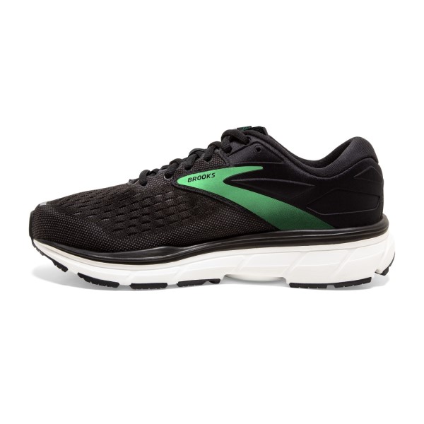 Brooks Dyad 11 - Womens Running Shoes - Black/Ebony/Green slider