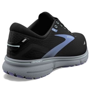 Brooks Ghost 15 Knit - Womens Running Shoes - Black/Jacaranda/Salt slider