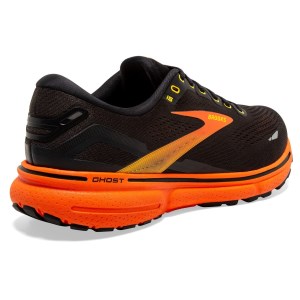 Brooks Ghost 15 - Mens Running Shoes - Black/Yellow/Red slider