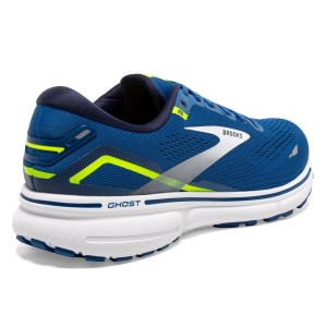 Brooks Ghost 15 - Mens Running Shoes - Blue/Nightlife/White slider