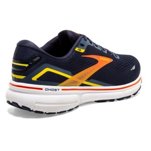 Brooks Ghost 15 - Mens Running Shoes - Peacoat/Red/Yellow slider