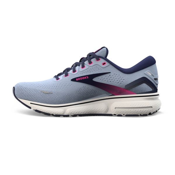 Brooks Ghost 15 - Womens Running Shoes - Kentucky Blue/Peacoat/Pink slider