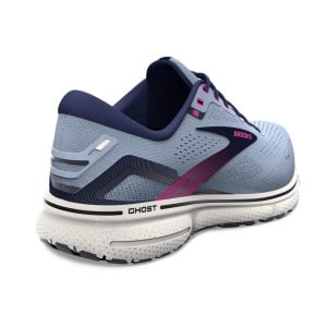 Brooks Ghost 15 - Womens Running Shoes - Kentucky Blue/Peacoat/Pink slider