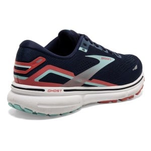 Brooks Ghost 15 - Womens Running Shoes - Peacoat/Canal Blue/Rose slider