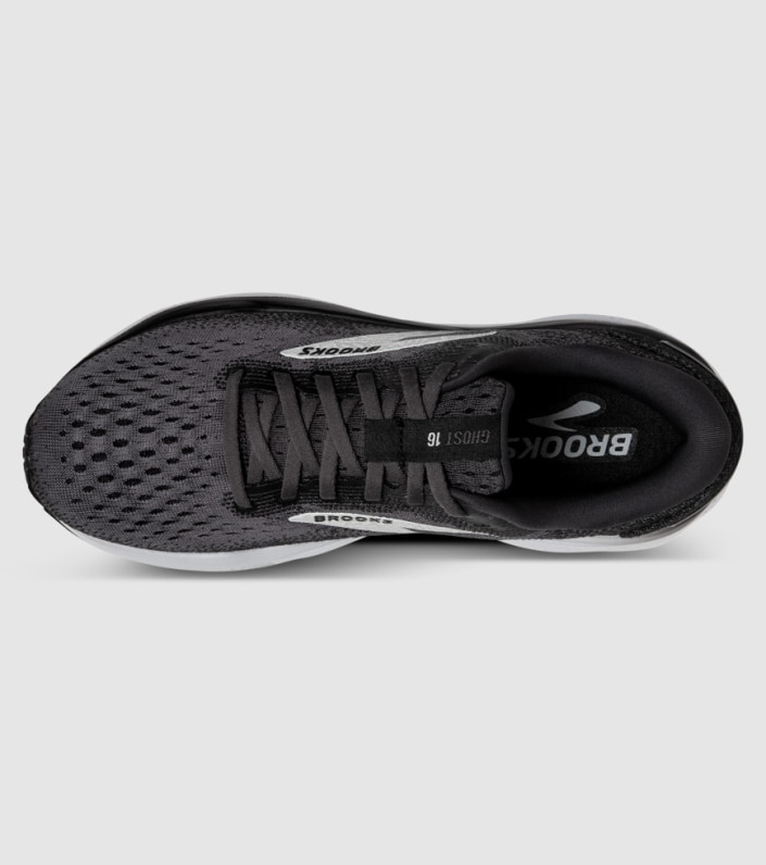 Brooks Ghost 16 Mens - BLACK GREY WHITE slider