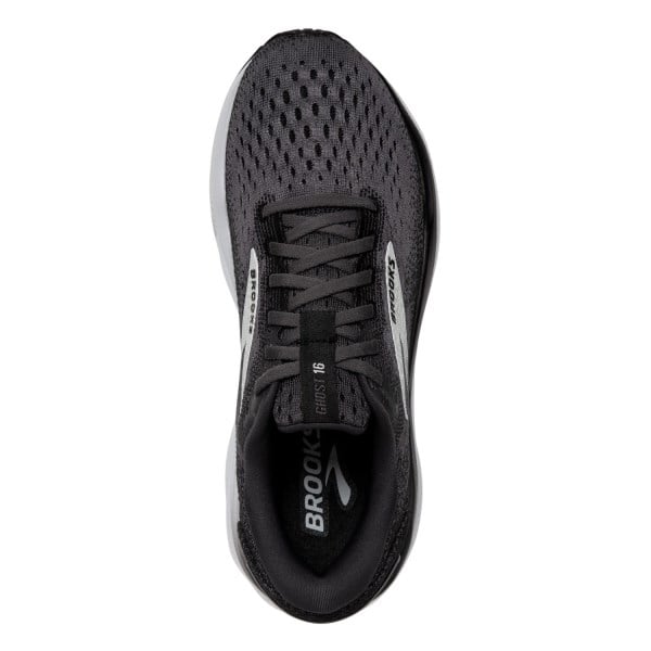 Brooks Ghost 16 - Mens Running Shoes - Black/Grey/White slider