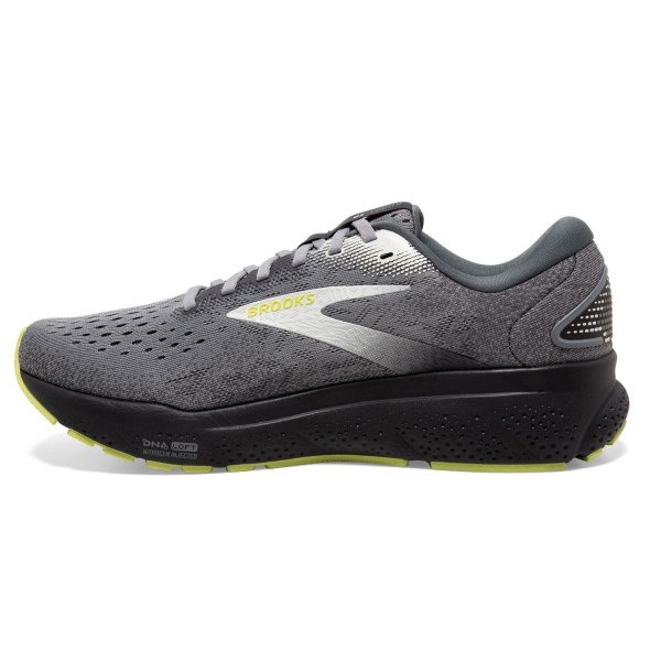 Brooks Ghost 16 - Mens Running Shoes - Primer/Grey/Lime slider