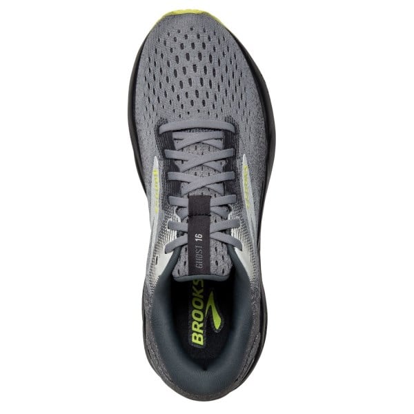 Brooks Ghost 16 - Mens Running Shoes - Primer/Grey/Lime slider