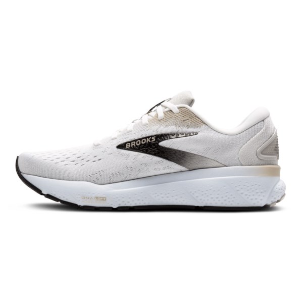 Brooks Ghost 16 - Mens Running Shoes - White/Cream/Pink slider