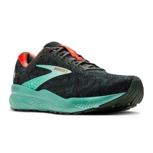 Brooks Ghost 16 Run Merry Edition - Mens Running Shoes - Posy/Sycamore/Fiesta slider