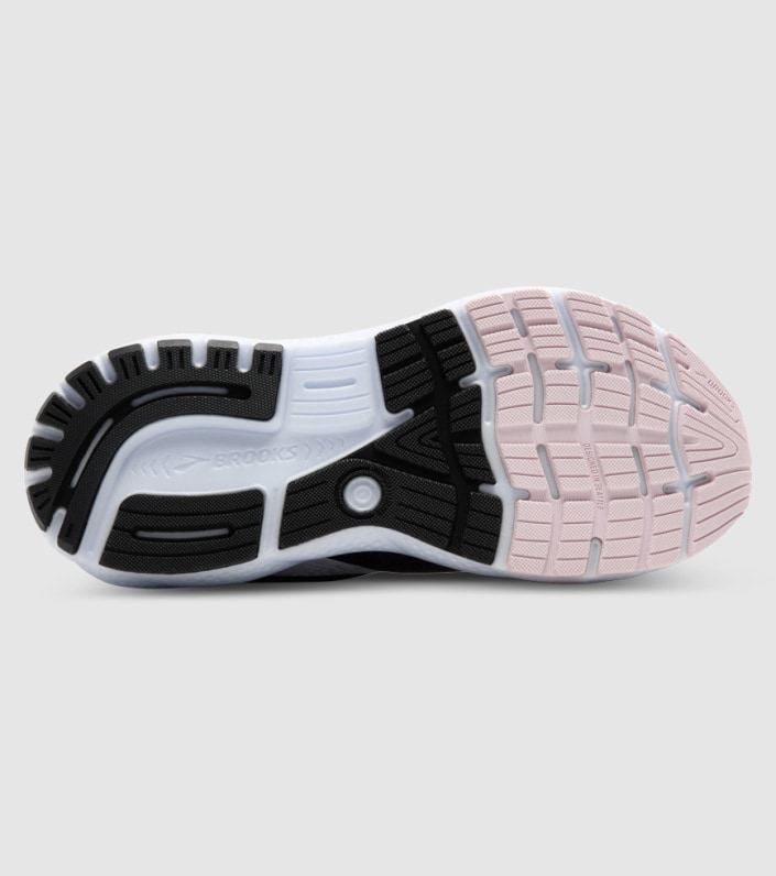 Brooks Ghost 16 Womens - BLACK WHITE ORCHID ICE slider