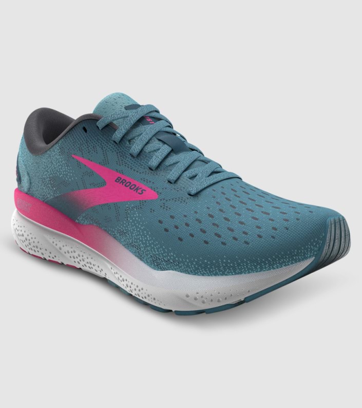 Brooks Ghost 16 Womens - BLUE PINK MOROCCAN BLUE slider