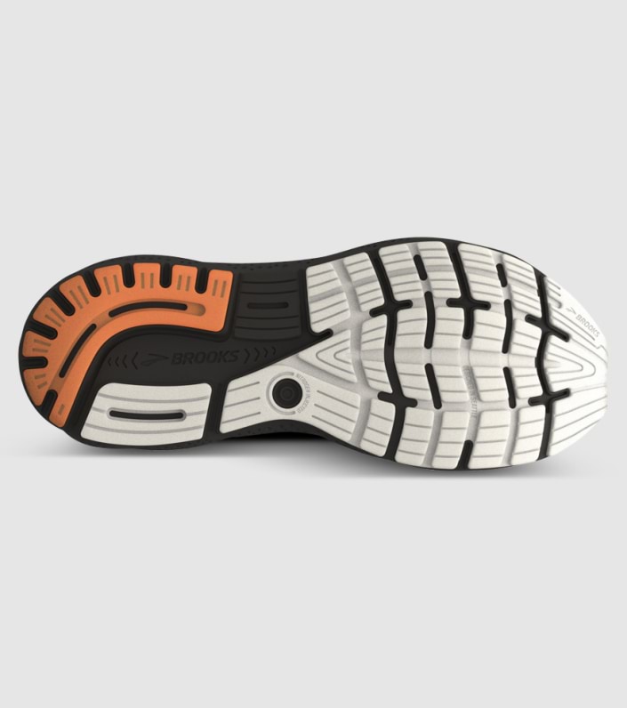 Brooks Ghost 16 Womens - ECRU ORANGE BLACK slider