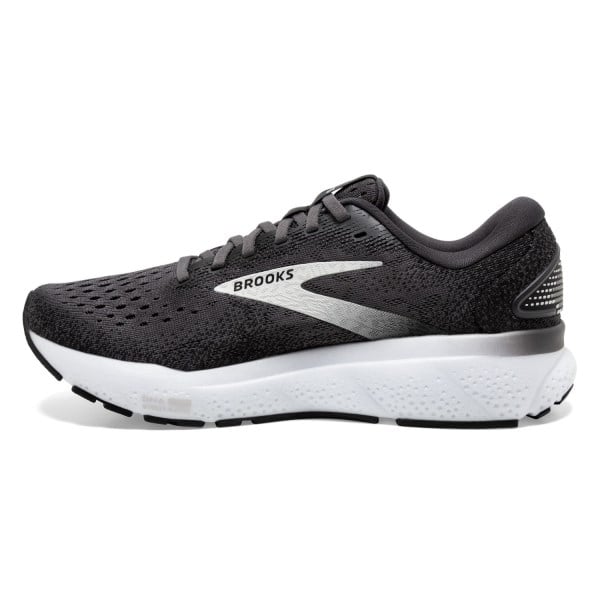 Brooks Ghost 16 - Womens Running Shoes - Black/Grey/White slider