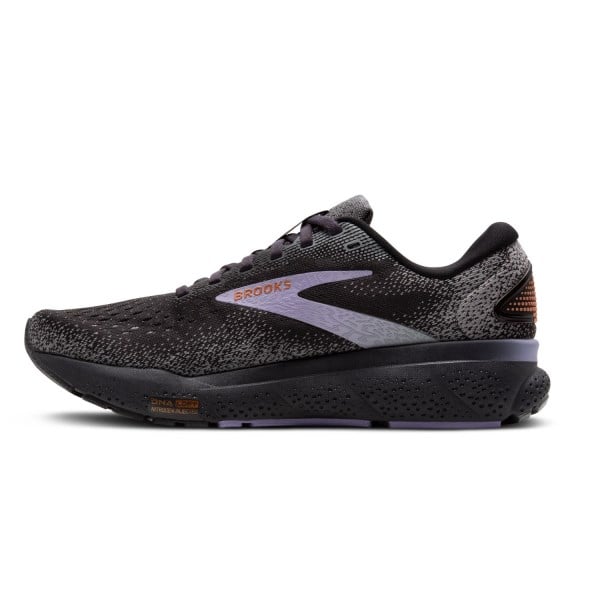 Brooks Ghost 16 - Womens Running Shoes - Ebony/Lavender/Copper slider