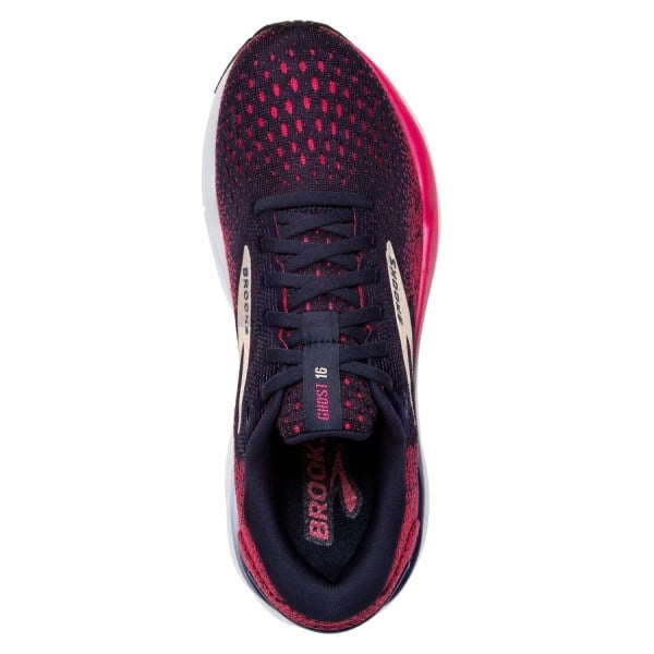 Brooks Ghost 16 - Womens Running Shoes - Peacoat/Raspberry/Apricot slider