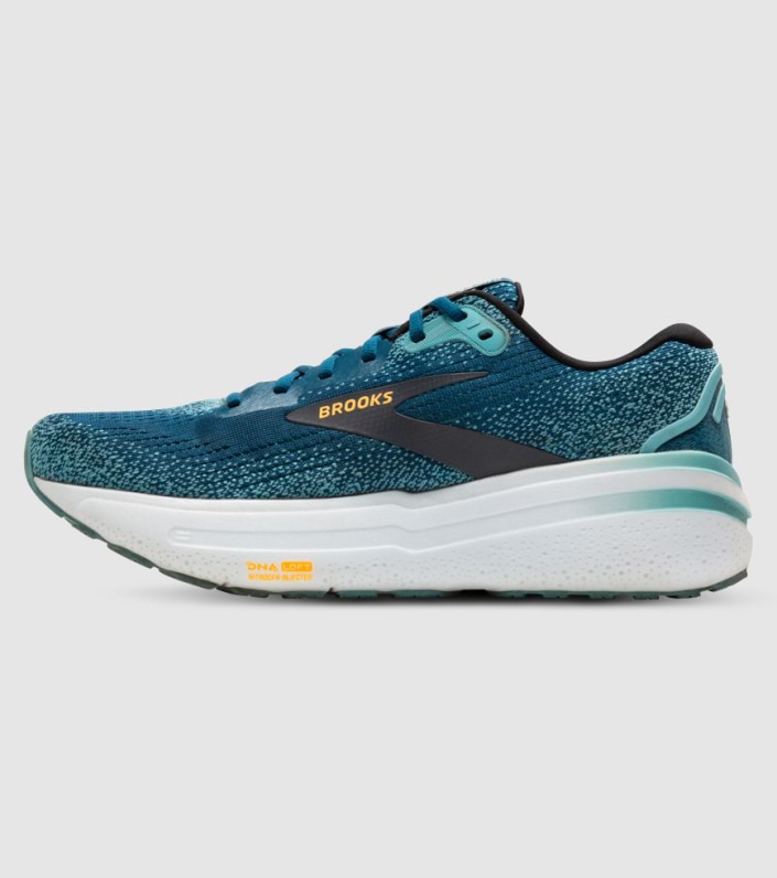 Brooks Ghost Max 2 (2e Wide) Mens - MOROCCAN BLUE AQUA ORG slider