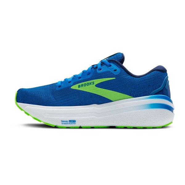 Brooks Ghost Max 2 - Mens Running Shoes - Blue/Green Gecko/PC slider