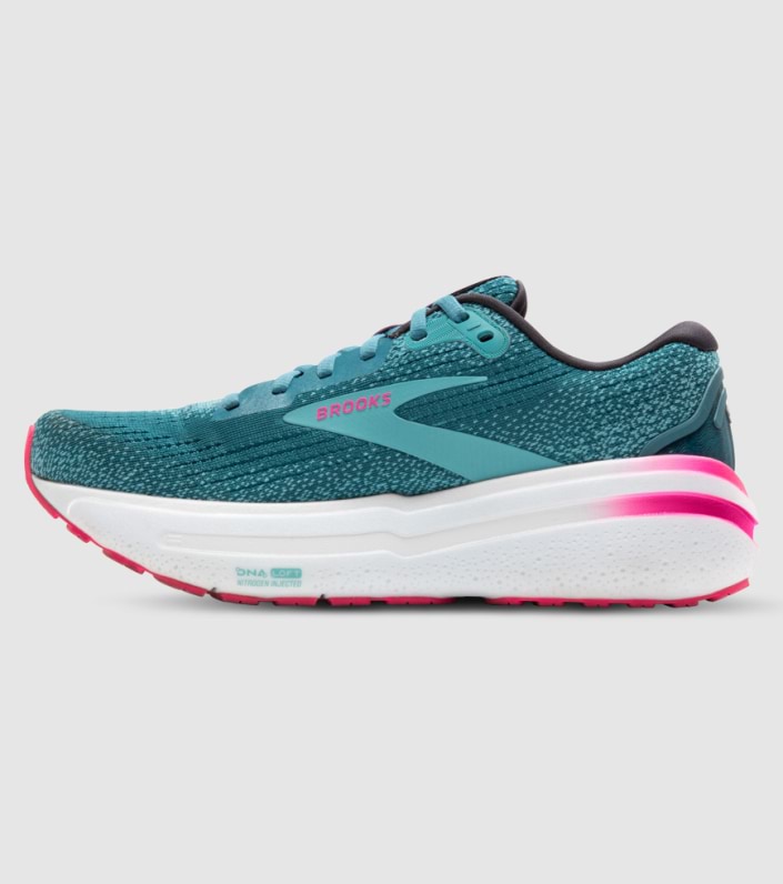 Brooks Ghost Max 2 Womens - STORM BLUE PINK AQUA slider