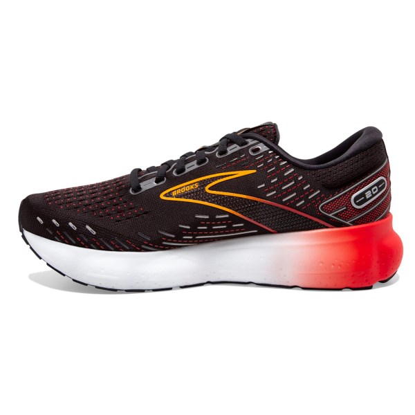 Brooks Glycerin 20 - Mens Running Shoes - Blackened Pearl/Fiery Red slider