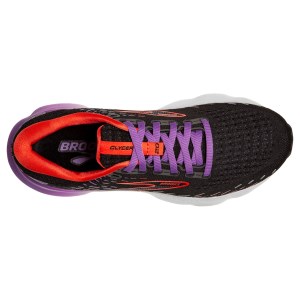 Brooks Glycerin 20 - Womens Running Shoes - Black/Bellflower/Fiesta slider