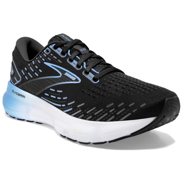 Brooks Glycerin 20 - Womens Running Shoes - Black/Kentucky Blue slider