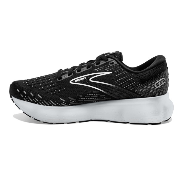 Brooks Glycerin 20 - Womens Running Shoes - Black/White/Alloy slider