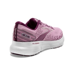 Brooks Glycerin 20 - Womens Running Shoes - Mauve/Grape Wine/Grey slider