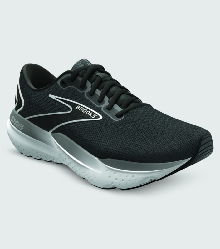 Brooks Glycerin 21 (2e Wide) Mens - BLACK GREY WHITE slider