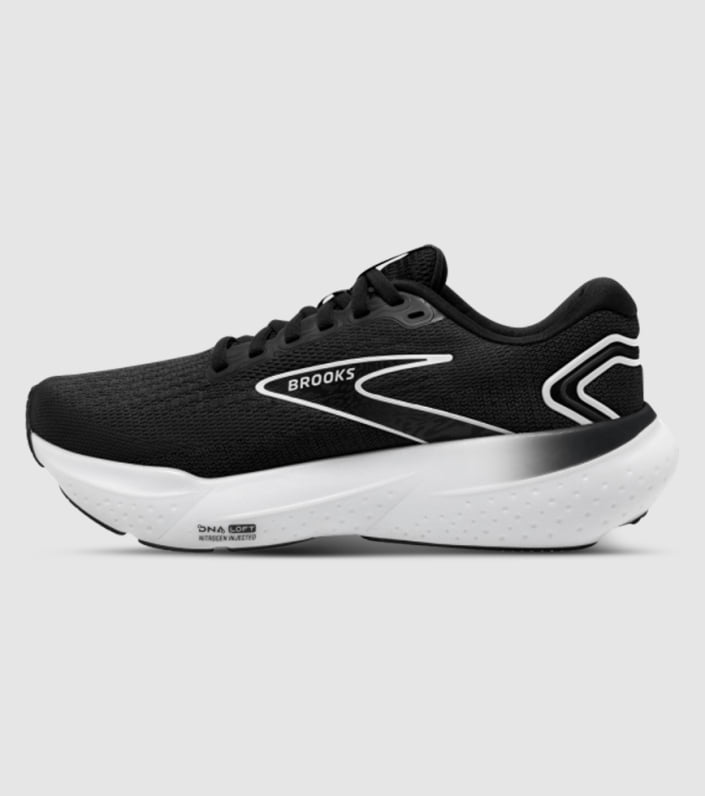 Brooks Glycerin 21 (D Wide) Womens - BLACK GREY WHITE slider