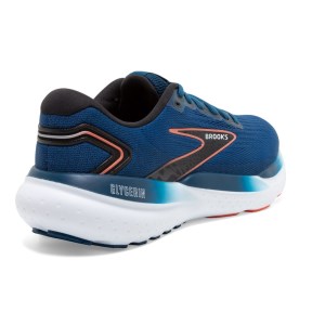 Brooks Glycerin 21 - Mens Running Shoes - Blue Opal/Black/Nasturtium slider