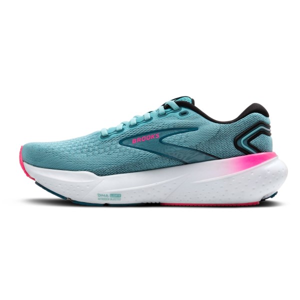 Brooks Glycerin 21 - Womens Running Shoes - Moroccan Blue/Aqua/Pink slider