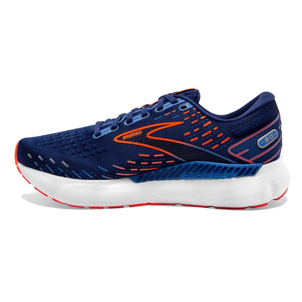 Brooks Glycerin GTS 20 - Mens Running Shoes - Blue Depths/Palace Blue/Orange slider