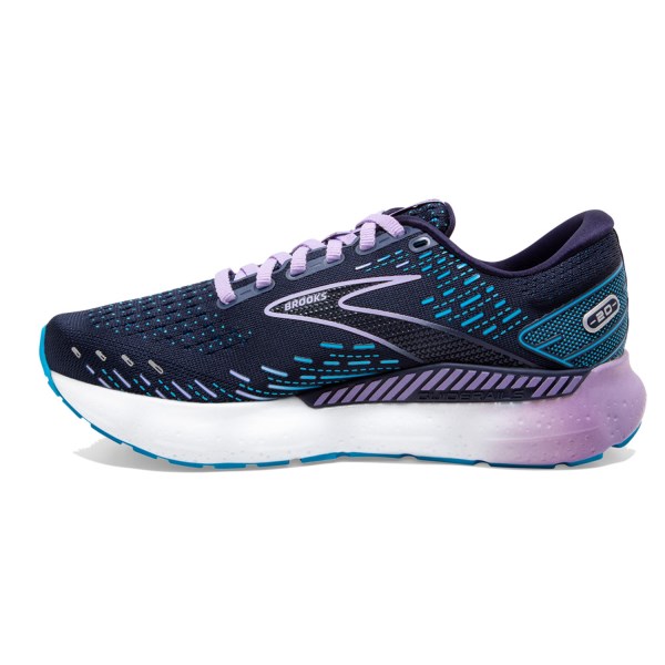 Brooks Glycerin GTS 20 - Womens Running Shoes - Peacoat/Ocean/Pastel Lilac slider