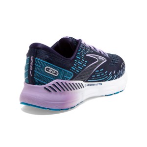 Brooks Glycerin GTS 20 - Womens Running Shoes - Peacoat/Ocean/Pastel Lilac slider