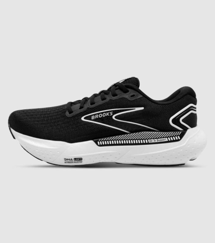 Brooks Glycerin Gts 21 Mens - BLACK GREY WHITE slider