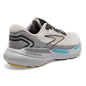 Brooks Glycerin GTS 21 - Mens Running Shoes - Coconut/Forged Iron/Yellow slider