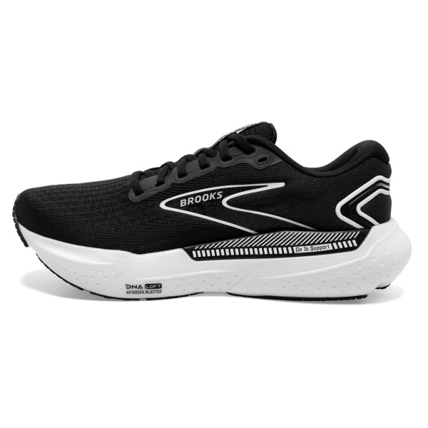 Brooks Glycerin GTS 21 - Womens Running Shoes - Black/Grey/White slider