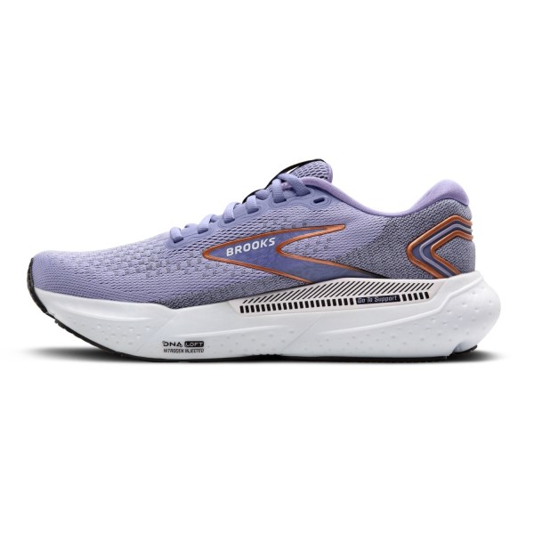 Brooks Glycerin GTS 21 - Womens Running Shoes - Lavender/Black/Copper slider