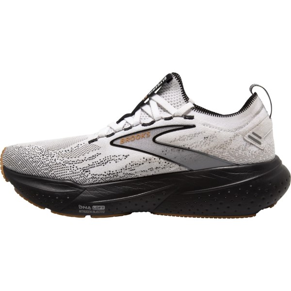 Brooks Glycerin Stealthfit 21 - Mens Running Shoes - White/Grey/Black slider