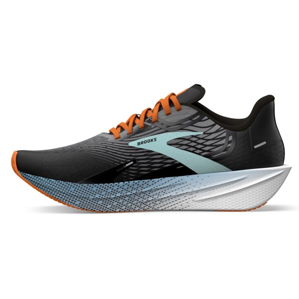 Brooks Hyperion Max - Mens Road Racing Shoes - Black/Grey/Orange Fish slider