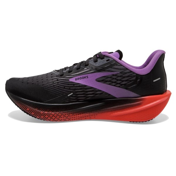 Brooks Hyperion Max - Womens Road Racing Shoes - Black/Fiesta/Bellflower slider