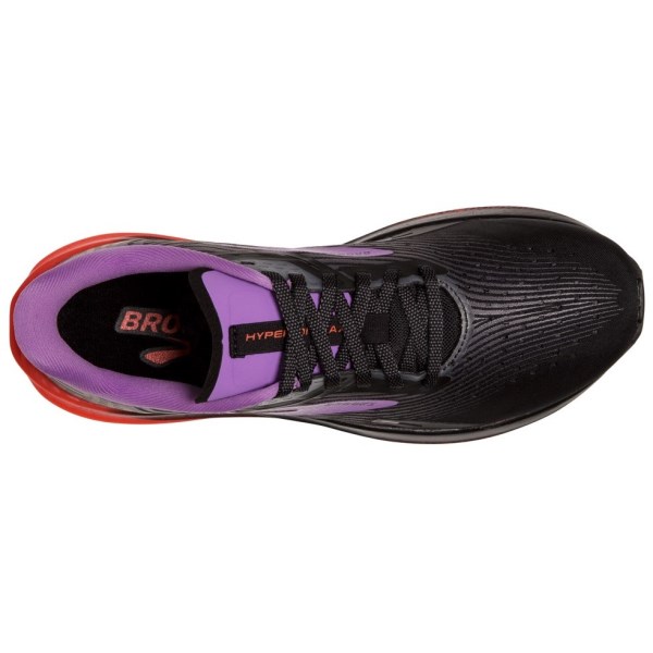 Brooks Hyperion Max - Womens Road Racing Shoes - Black/Fiesta/Bellflower slider