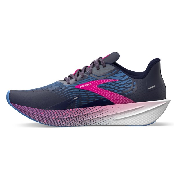 Brooks Hyperion Max - Womens Road Racing Shoes - Peacoat/Marina Blue/Pink slider