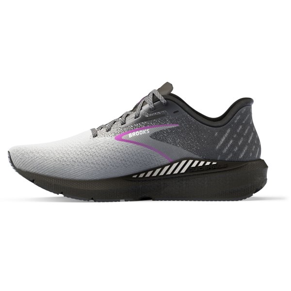 Brooks Launch GTS 10 - Womens Running Shoes - Black/White/Violet slider