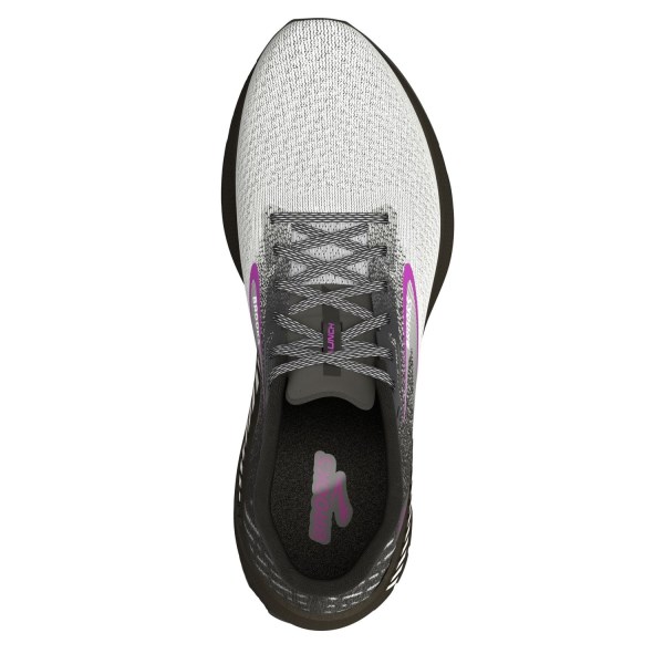 Brooks Launch GTS 10 - Womens Running Shoes - Black/White/Violet slider