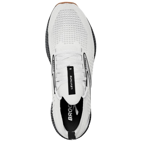 Brooks Levitate StealthFit 6 - Mens Running Shoes - White/Black slider