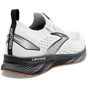 Brooks Levitate StealthFit 6 - Mens Running Shoes - White/Black slider